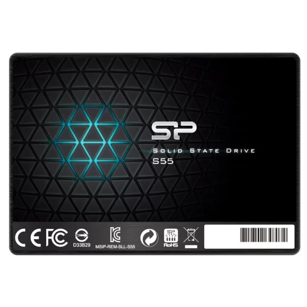 اس اس دی اینترنال SATA3.0 سیلیکون پاور Slim S55 ظرفیت 480 گیگابایت