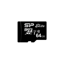 کارت حافظه سیلیکون پاور میکرو اس دی مدل ELITE CL10 100MBps ظرفیت 64 گیگابایت