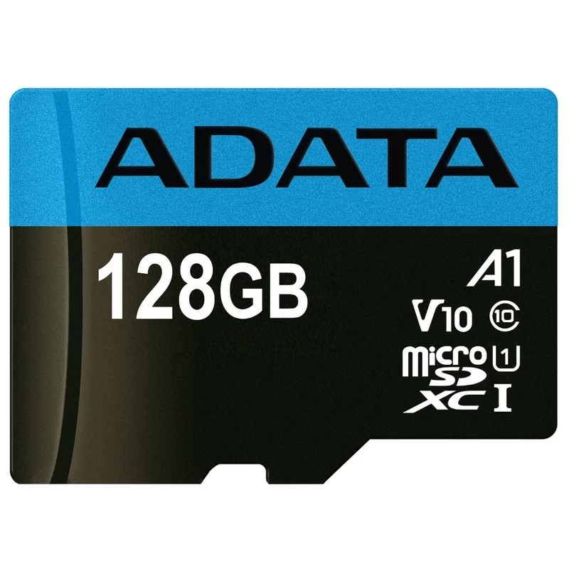 کارت حافظه ای دیتا میکرو اس دی مدل Premier V10 A1 CL10 100MBps ظرفیت 128 گیگابایت