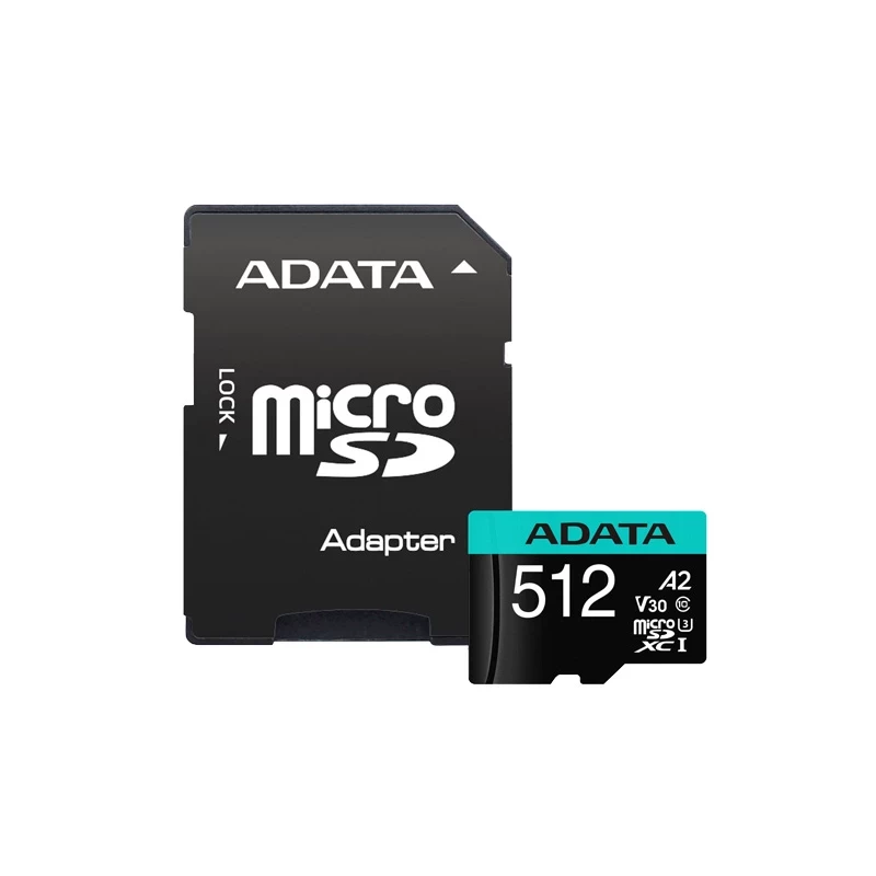 کارت حافظه ای دیتا میکرو اس دی مدل Premier CL10 100MBps ظرفیت 512 گیگابایت با خشاب
