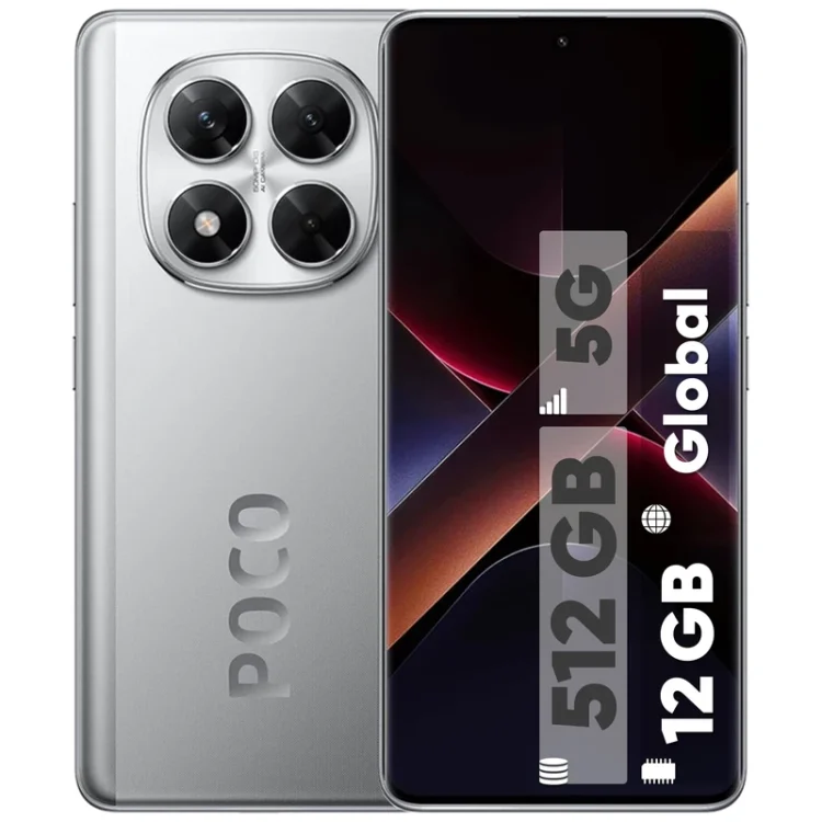 موبایل شیائومی مدل Poco X7 دو سیم کارت ظرفیت 512 گیگابایت و رم 12 گیگابایت – گلوبال